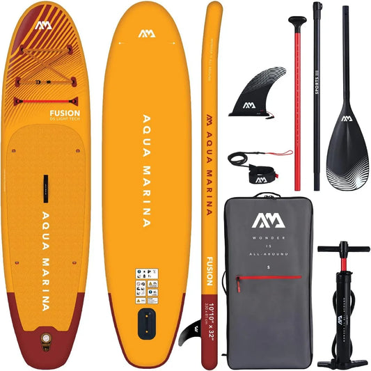 Fusion Planche à pagaie Gonflable iSUP de Long Aqua Marina