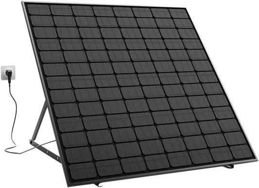Modèle IP67 Xanlite, Câble 3m, Haute Efficacité, Énergie Verte et Rentable, Panneau Solaire Kit Home 250W, Onduleur WIFI, Solution Solaire pour Maison