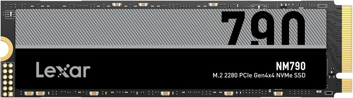 Modèle SSD interne NM790 4To M.2 Lexar, 6500 Mo, 2280 PCIe Gen4x4 NVMe 1.4 SSD, Jusqu'à 7400 Mo, LNM790X004T-RNNNG, s en lecture