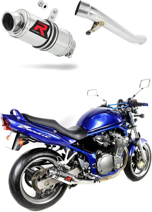 Modèle d'échappement Silencieux compatible avec GSF GP1 BANDIT 600 2000-2004 DOMINATOR Pot