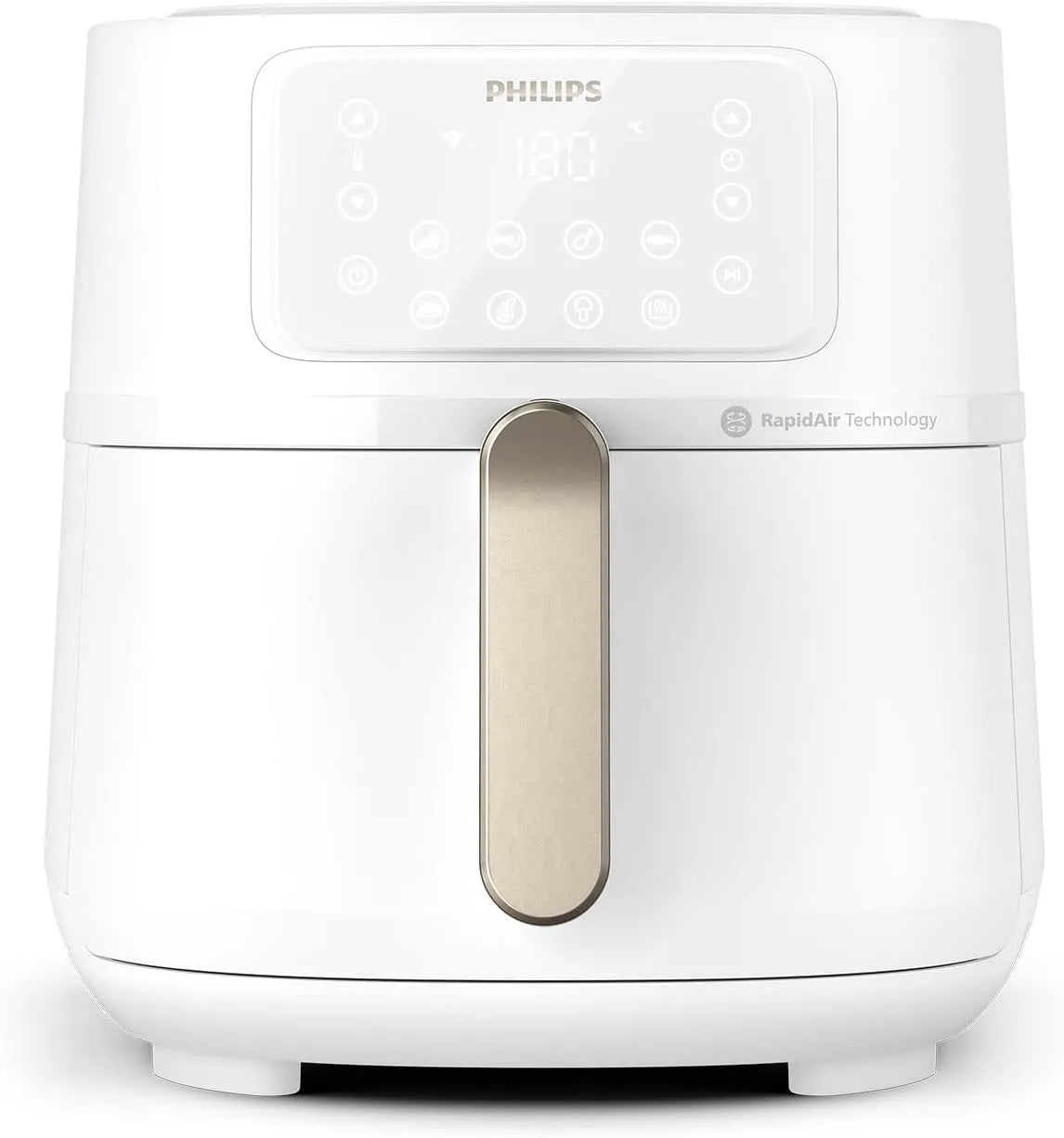 Philips modèle, Airfryer Série, 16 modes de cuisson 5000 HD9285/00, Air fryer XXL 7,2L, poids 1,4Kg, 6 portions, 90% de matières grasses en moins