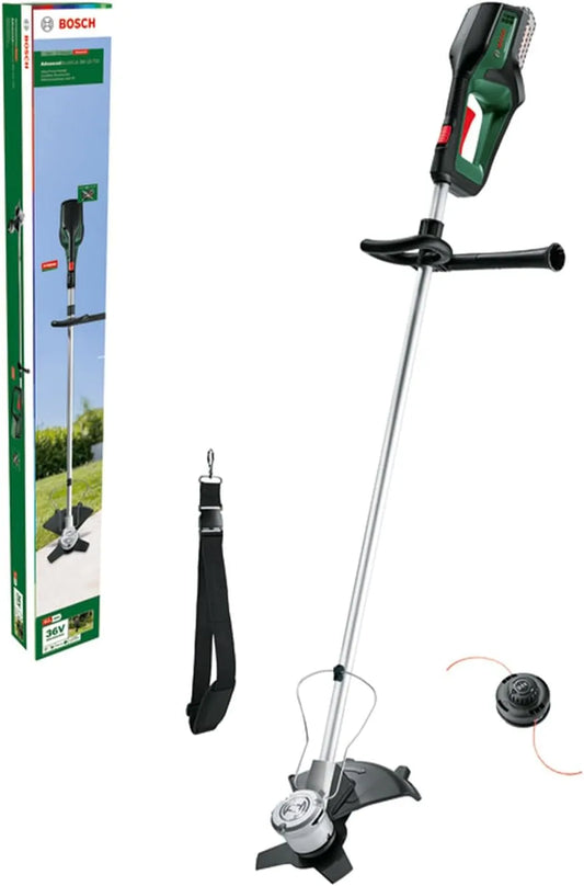 Bosch débroussailleuse 36V-23-750, diamètre de coupe: 33 cm, largeur 23 cm, système 36V, 1 Batterie 2,0 Ah et chargeur, lame