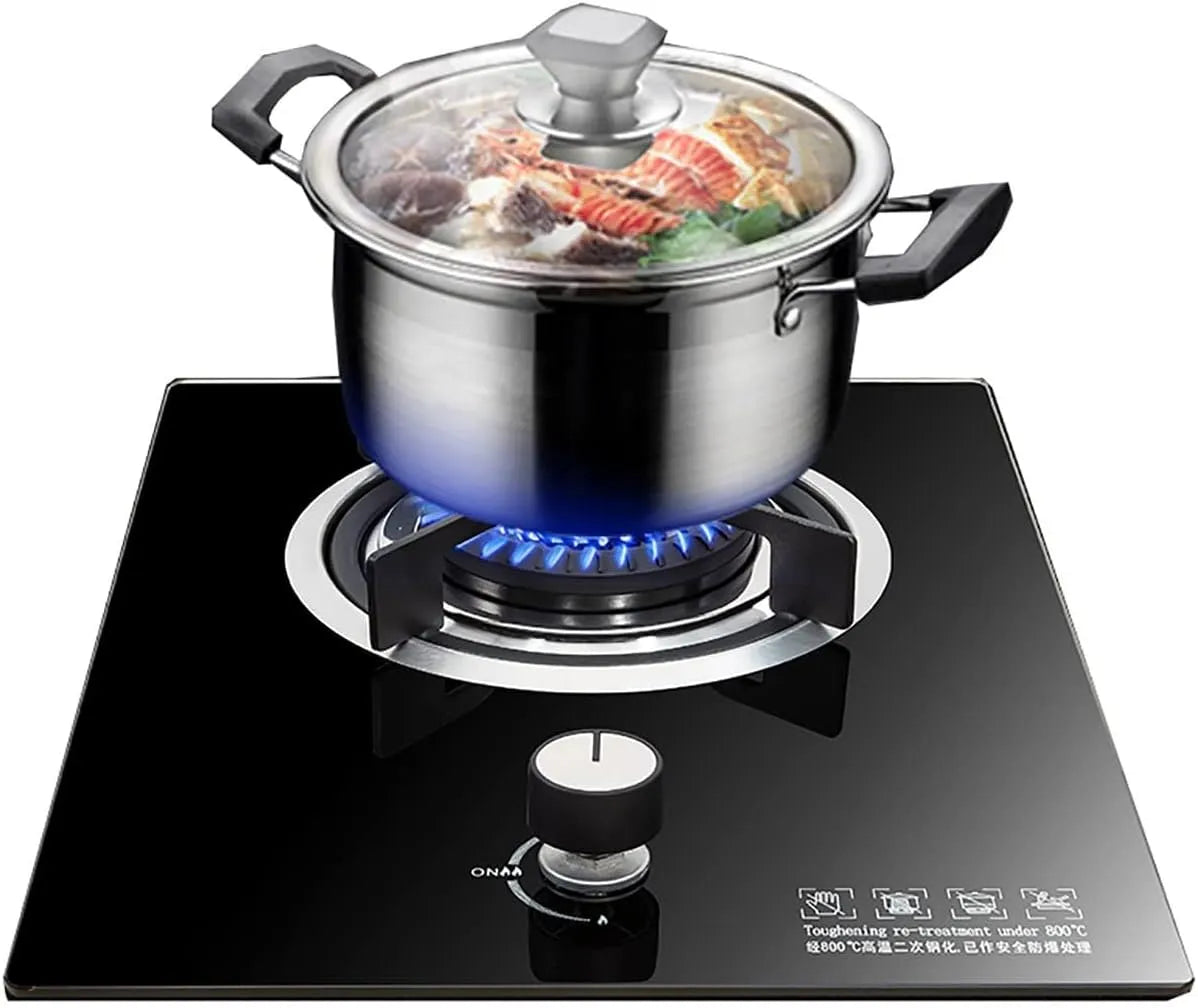 Cuisinière à gaz, Intégrée, Avec Ffd Protection, Adaptée Au Camping Et Aux Vo, 4.0, Kw Porte-pot En Fonte De Puissance De Feu