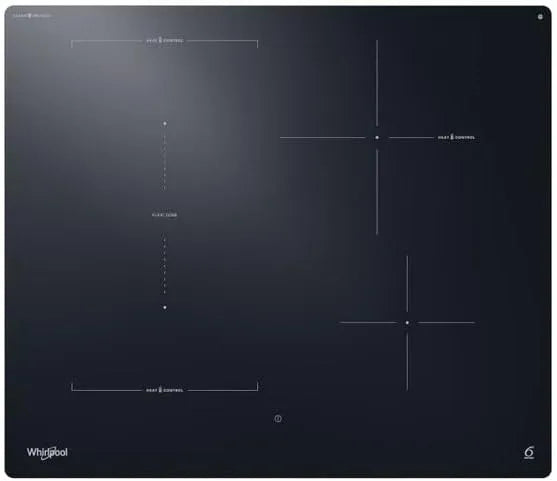 Whirlpool plaque de cuisson WTX6014DCF, finition noire Intégré avec zone à induction 4 Cuisinière