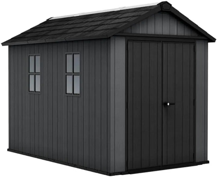 Abri de jardin Keter 7511, Newton finition grise 350 x 230 x 246 cm