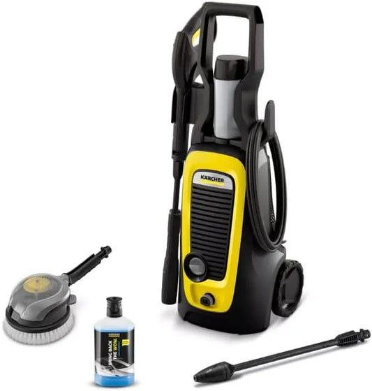 Kärcher nettoyeur haute pression, K5 Universal Edition + Brosse de nettoyage pour lavage de voiture + Shampooing Car