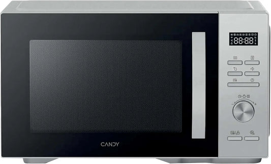 Candy four à micro-ondes CMGA31W8DLS, capacité 31L, Grill, finition argentée, puissance 900W, 45 Menus, Digital