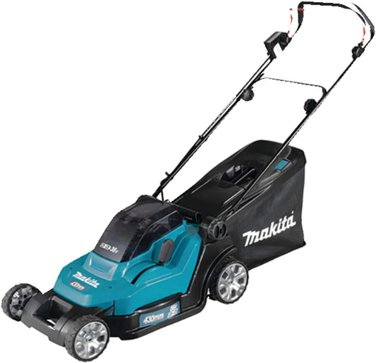 Tondeuse DC18SH DLM432CT2, tension 36V LXT, 43 cm avec, 2x5,0 Ah