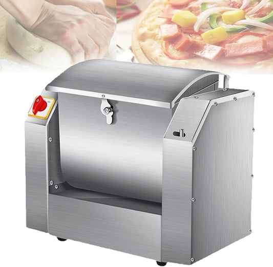 Pétrir la pâte Machine à, Mélangeur de Farine Professionnel Robuste 50 kg, de Nouilles et de Pizzas.