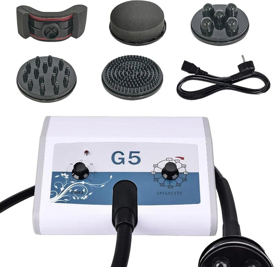 Massage de graisse G5 avec 5 têtes Appareil de, Équipement de beauté pour bras, Brûleur de graisse portable, jambes, taille