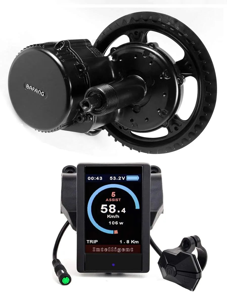 Vélo électrique, Bafang 48V 750W Kit de conversion d'entraînement Moyen Kit de