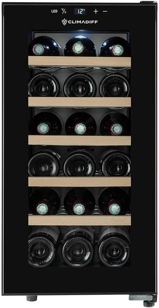 Modèle de service CUVEE18 CLIMADIFF Cave, 18 bouteilles, Ultra silencieuse