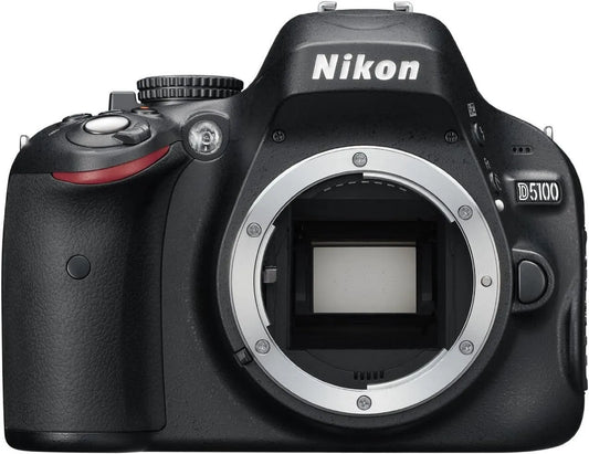 Nikon appareil photo D5100 II 18, numérique Reflex 16.9 Kit Objectif AF-S DX VR -55 mm finition noire