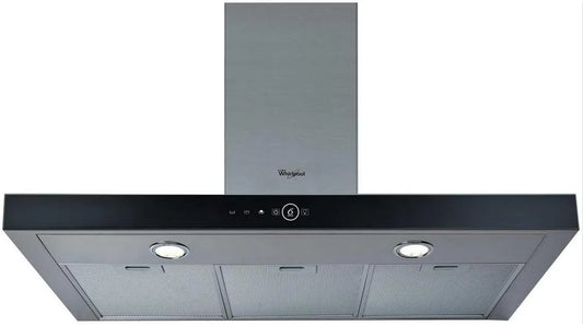 Modèle Murale 713m3 AKR759/1IX Hotte Décorative, 713m3/h, h Inox, finition noire