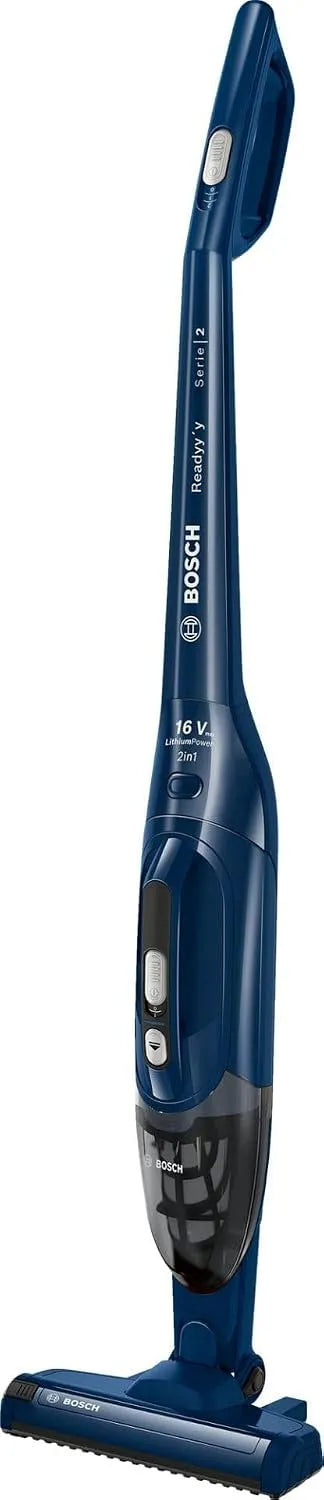 Bosch aspirateur balai BBHF216, Aspirateur de table intégré, sans fil, Bleu, tension 16 V max., 36 min, Batterie lithium