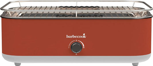 Gril Barbecook E-Carlo, de table électrique, Red 42,5x33x16,5cm, grille camping