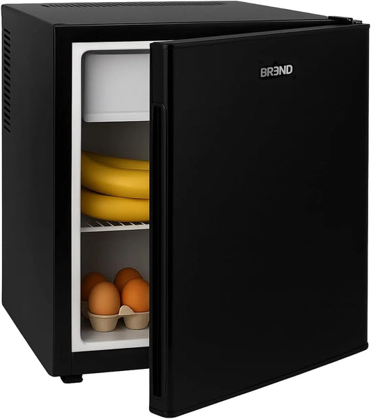 Réfrigérateur BR-2241 BREND Mini, 42 + 5 litres, combiné, Éclairage LED, Idéal bureau, camping, chambre, finition noire