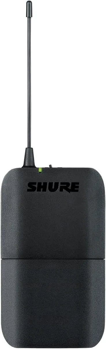 Émetteur à fonctionnement sans fil Bodypack avec Interrupteur Marche BLX1 Shure, arrêt, connecteur TQG, récepteur Vendu, réglage du Gain réglable
