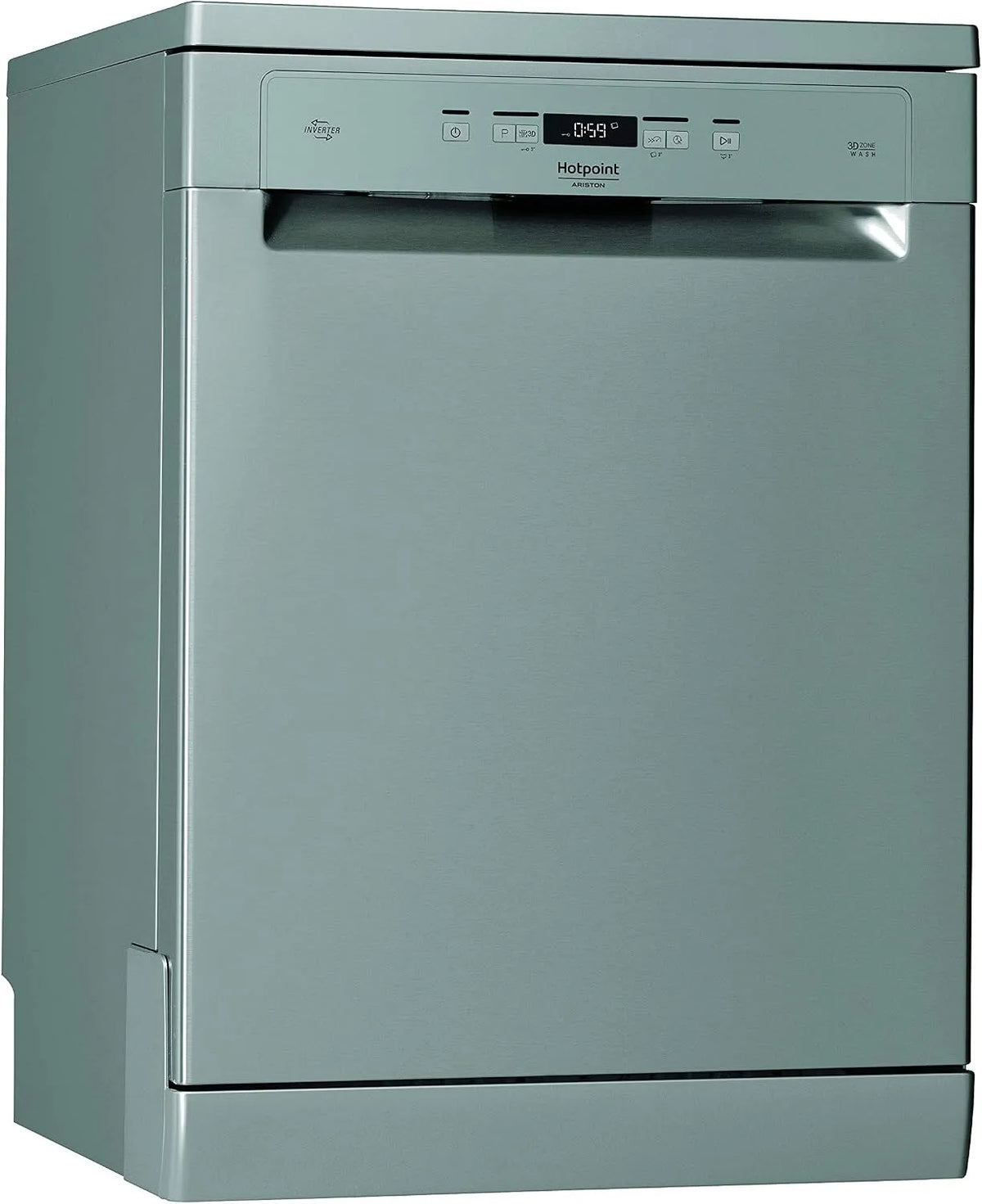 Hotpoint lave-vaisselle 3C26, vertical, 14 places, HFC CW X, inox, troisième panier