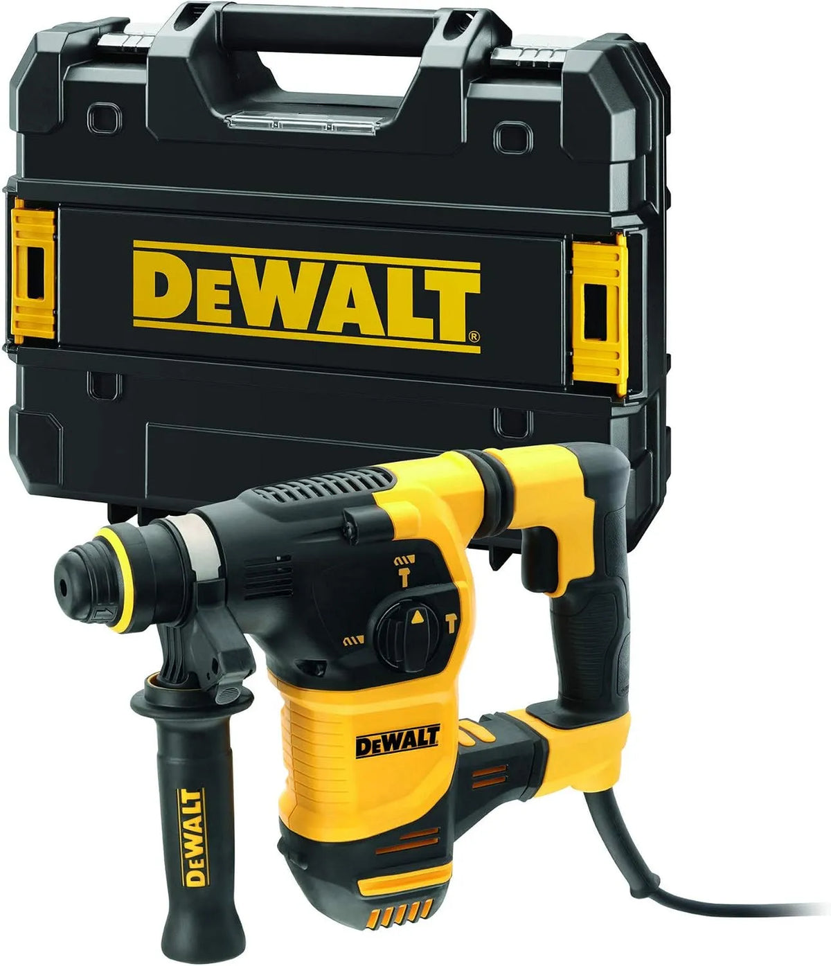 DeWalt modèle D25333K-QS 3.5J, Perforateur burineur SDS-plus 950W, poids 3 Kg, 30mm, puissance 950W, c t TSTAK