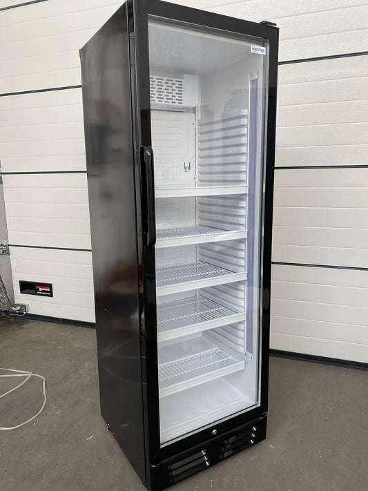 Modèle vitrine à boissons capacité 380 litres SC-380C Iceshop Frigo