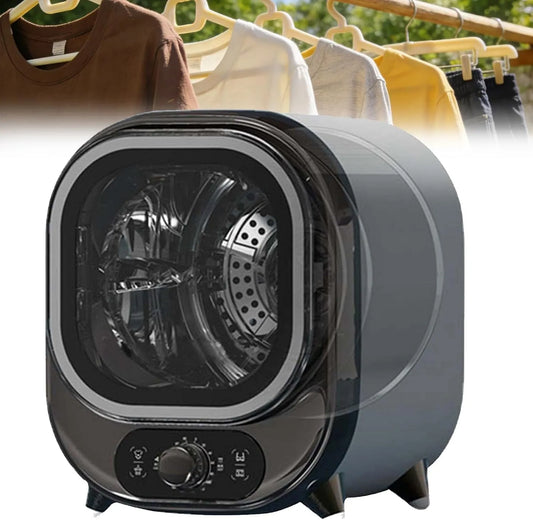 Sèche-linge, 7 modes de séchage, à condensation portable, camping-car ou maison black, capacité de 0,8 kg, Mini