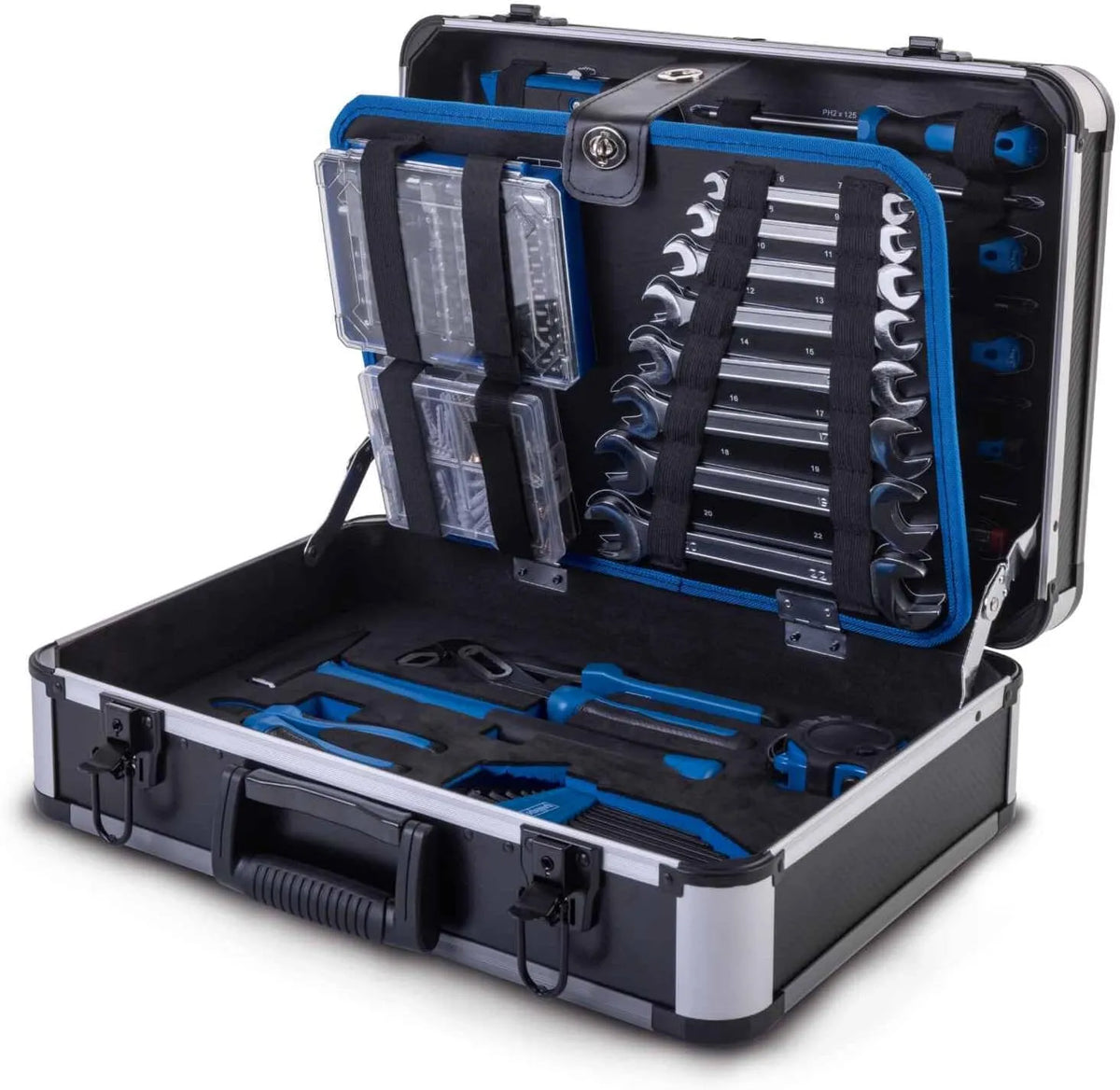 Scheppach modèle, 235 pièces TB225, Mallette à outils, Idéal pour l'atelier, Valise à outils, C t outils, Boîte à outils, Caisse à outils