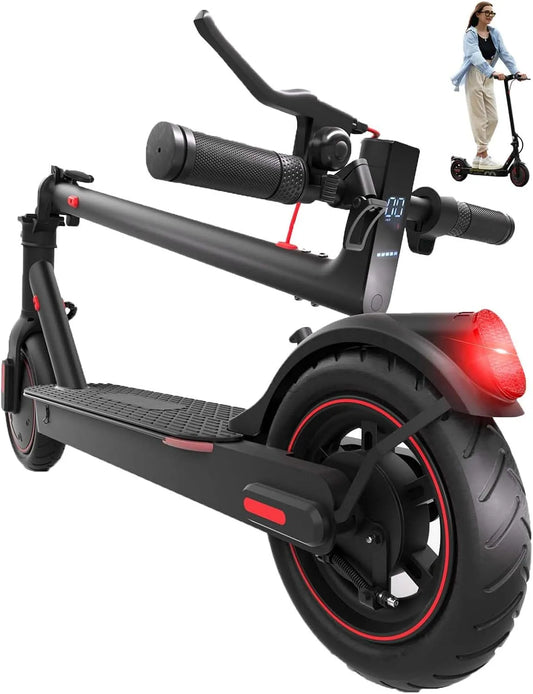 Trottinette électrique, Max 25 km/h, Autonomie 20-30 km, Double freinage, puissance 350W Pliable pour Adolescents et Adultes, Charge 100 kg