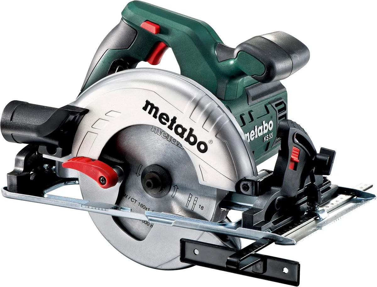 Metabo Scie circulaire portative, Grün KS 55, Schwarz, Silber, Rot