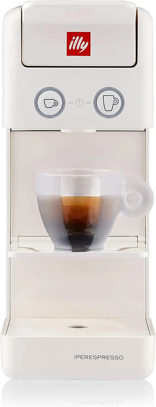 Cafetière Y3.3, à dosette Illy avec 14 capsules Iperespresso 850 W finition blanche