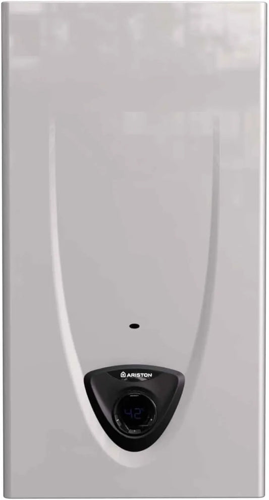 Ariston chauffe-eau électrique, 11 l/min, 15% d'économies d'énergies, FAST EVO X DISPLAY gaz instantané, Classe énergétique A, Gaz Naturel, Low Nox