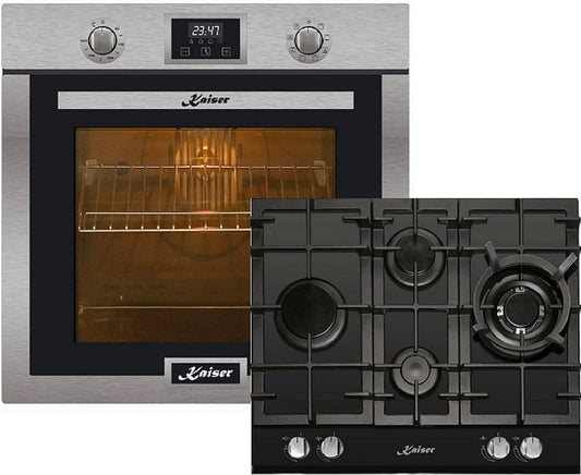 Four EH 6323 KCG 6394 Kaiser +, Kaiser + encastrable en acier inoxydable électrique 79L autonettoyant