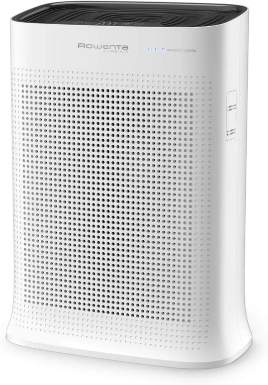 Rowenta purificateur d'air PU3030, Pure Air jusqu'à 120 m2, filtration allergènes et particules, mode jour et nuit, arrêt automatique