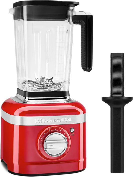 KitchenAid mixeur K400 KSB4028, 62 onces, à vitesse variable avec manipulation Rouge passion