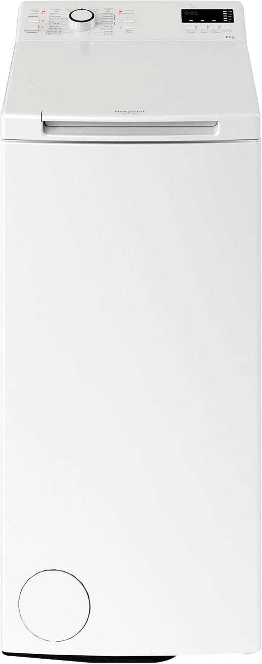 Hotpoint lave-linge 624U, poids 6 kg, dimensions 40 x 60 x 90 cm, 1200 tr/min, WMTF IT, Programme résistant aux taches, Intelligent
