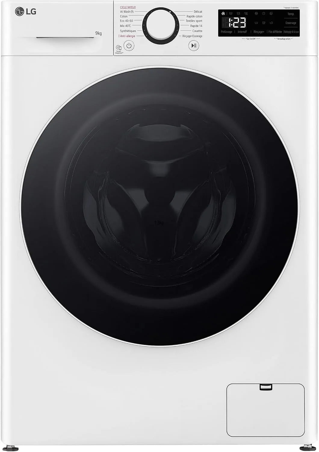 LG modèle F92SR50WHS, Lave linge Frontal